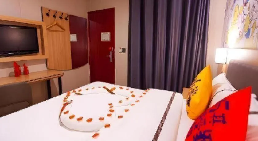 Bed in Jun Hotel Sichuan Chengdu South High-Tech Zone Yongfeng Road