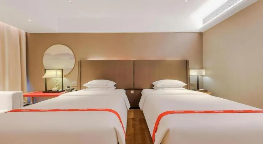 Bed in GreenTree Eastern Hotel Nanning Minzhu Road Chaoyang Plaza