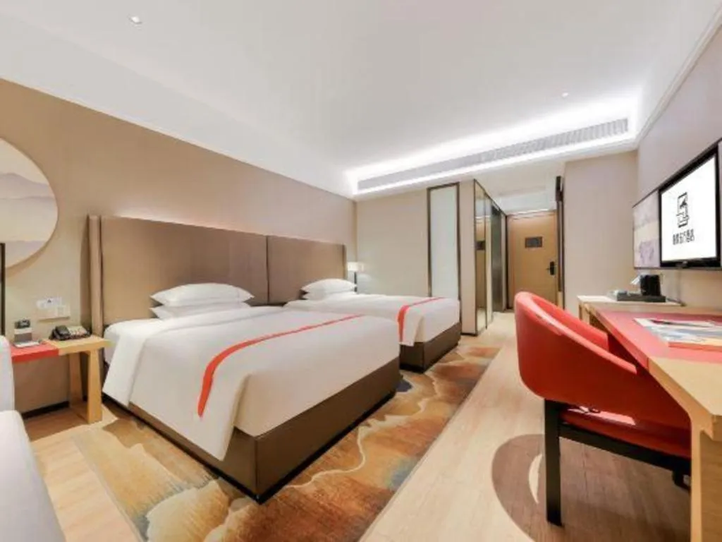 Bed in GreenTree Eastern Hotel Nanning Minzhu Road Chaoyang Plaza