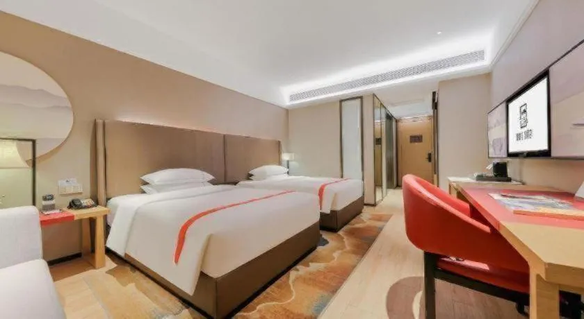Bed in GreenTree Eastern Hotel Nanning Minzhu Road Chaoyang Plaza