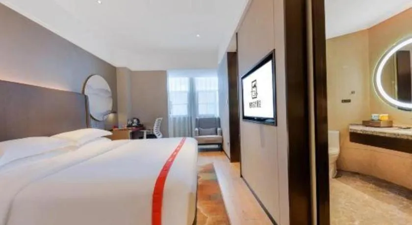 Bed in GreenTree Eastern Hotel Nanning Minzhu Road Chaoyang Plaza