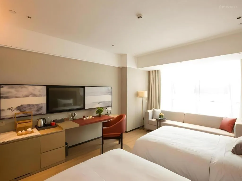 Bed in GreenTree Eastern Hotel Nanning Minzhu Road Chaoyang Plaza