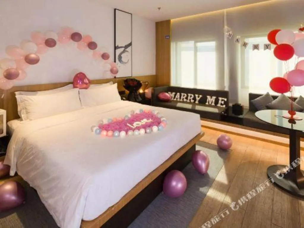 Bed in GreenTree Eastern Hotel Nanning Minzhu Road Chaoyang Plaza