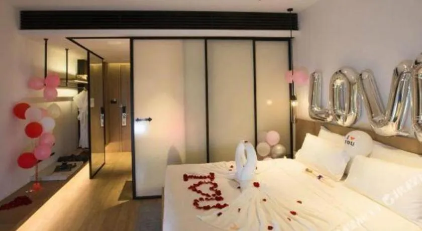 Bed in GreenTree Eastern Hotel Nanning Minzhu Road Chaoyang Plaza
