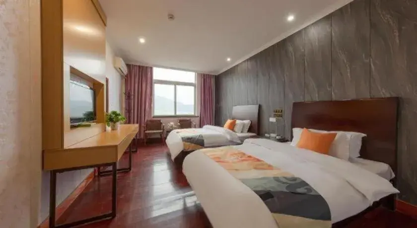 Bed in Shell Hotel Zhejiang Cixi Longshan Town Bed in Shell Hotel Zhejiang Cixi Longshan Town