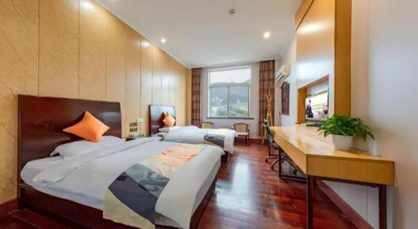 Bed in Shell Hotel Zhejiang Cixi Longshan Town