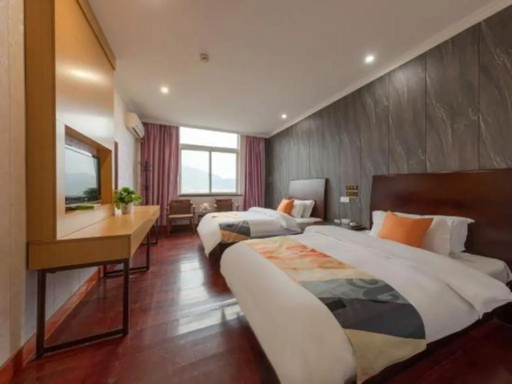 Bed in Shell Hotel Zhejiang Cixi Longshan Town