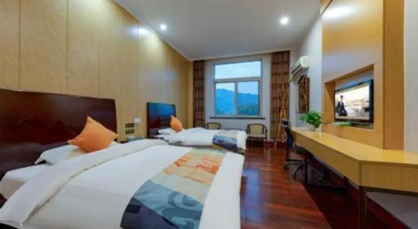 Bed in Shell Hotel Zhejiang Cixi Longshan Town