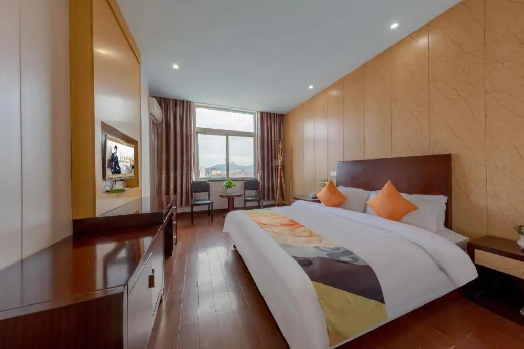 Bed in Shell Hotel Zhejiang Cixi Longshan Town