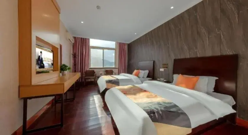 Bed in Shell Hotel Zhejiang Cixi Longshan Town Bed in Shell Hotel Zhejiang Cixi Longshan Town