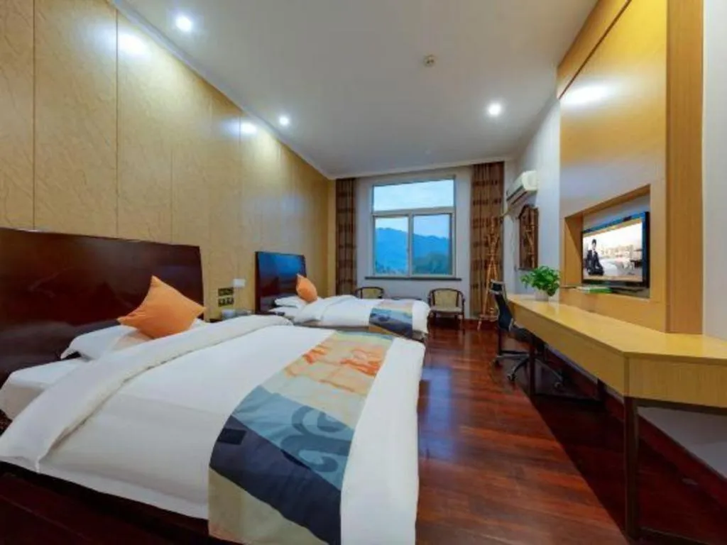Bed in Shell Hotel Zhejiang Cixi Longshan Town