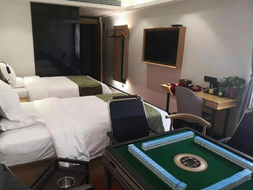 Bed in GreenTree Inn Express Datong High-Speed Railway Station Old City Wall