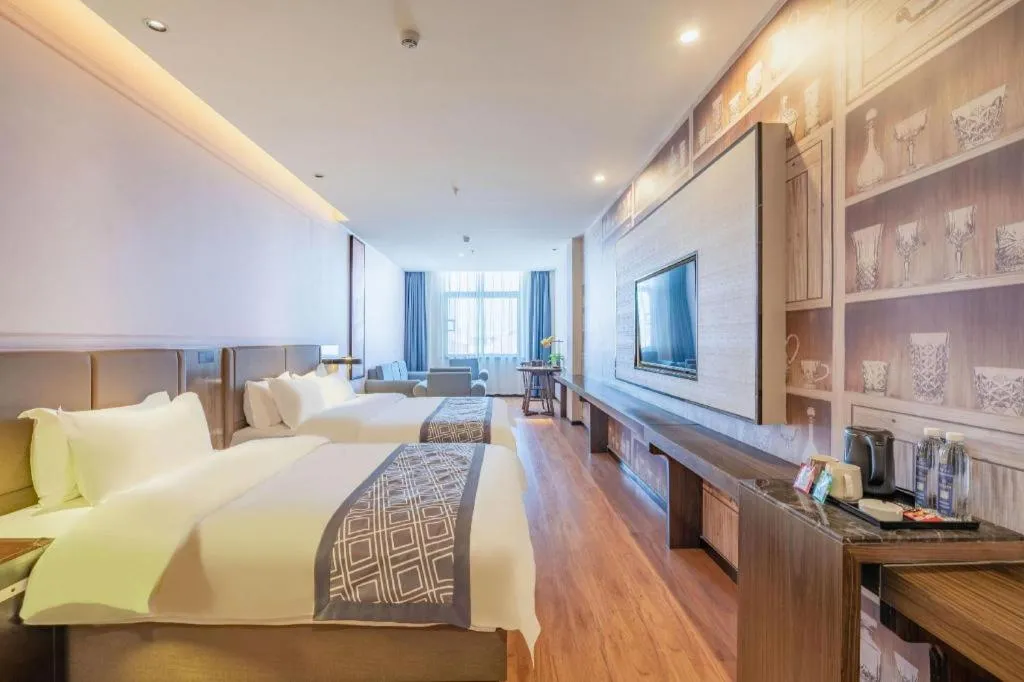 Bed in GEM Hotel Anqing Wangjiang County Economic Development Zone Fengqi Road