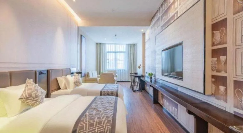 Bed in GEM Hotel Anqing Wangjiang County Economic Development Zone Fengqi Road