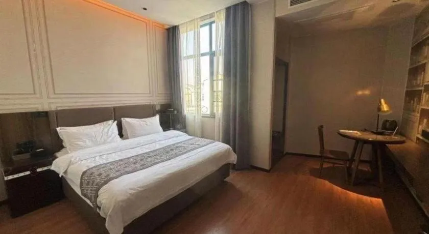 Bed in GEM Hotel Anqing Wangjiang County Economic Development Zone Fengqi Road