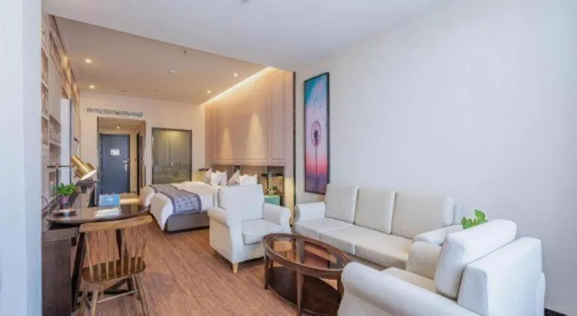 Bed in GEM Hotel Anqing Wangjiang County Economic Development Zone Fengqi Road