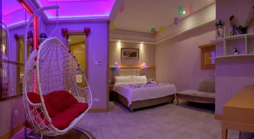 Bed in GreenTree Alliance Hotel Shenzhen Futian District Xiangmi Lake Xiangmei Mountain Metro Station