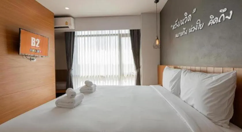 Bed in B2 Surat Thani Premier Hotel