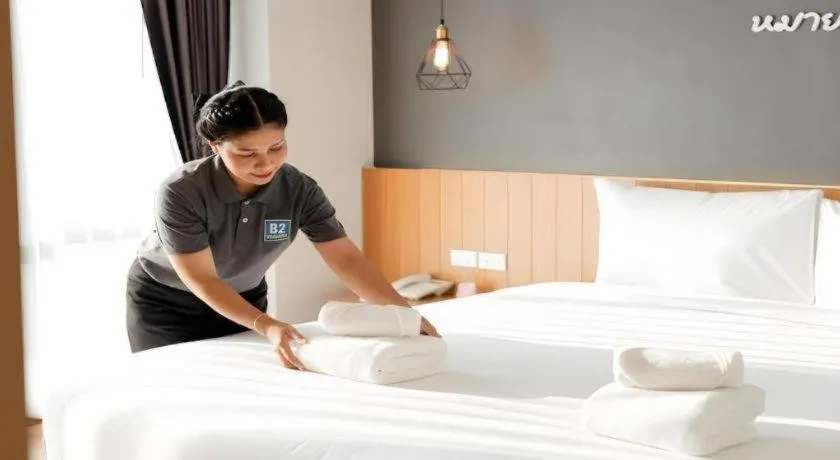 Bed in B2 Surat Thani Premier Hotel