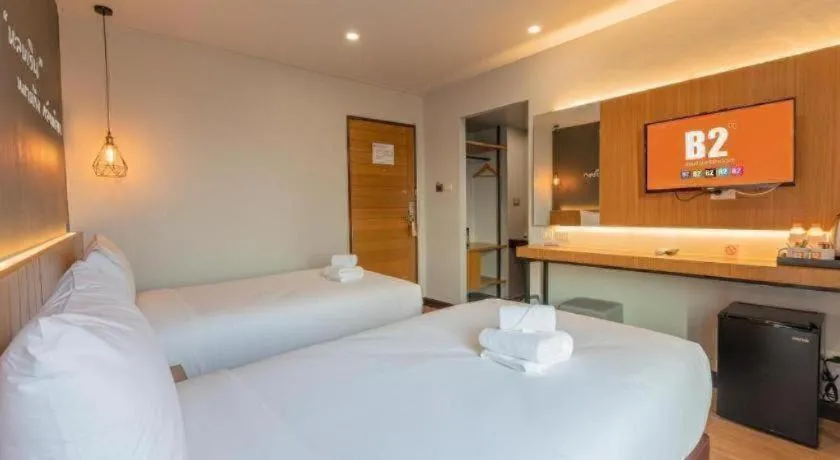 Bed in B2 Surat Thani Premier Hotel