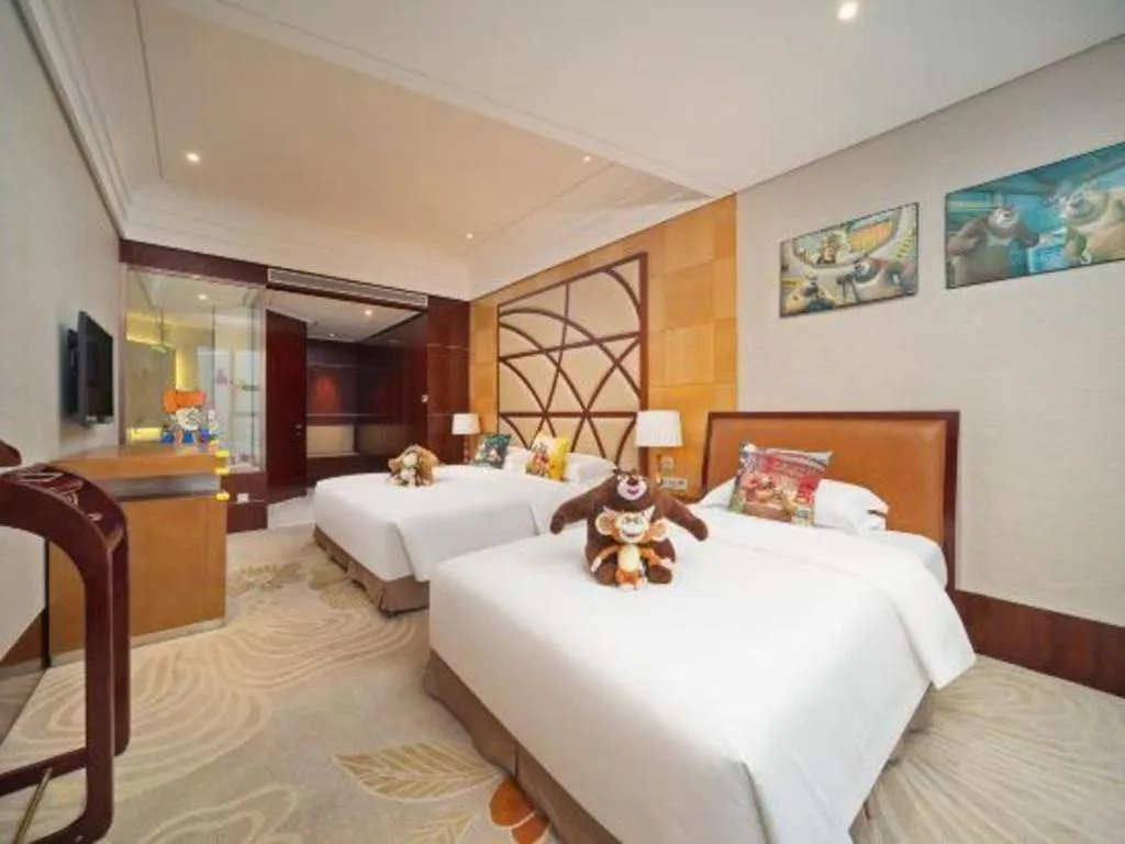 Bed in Balan International Hotel