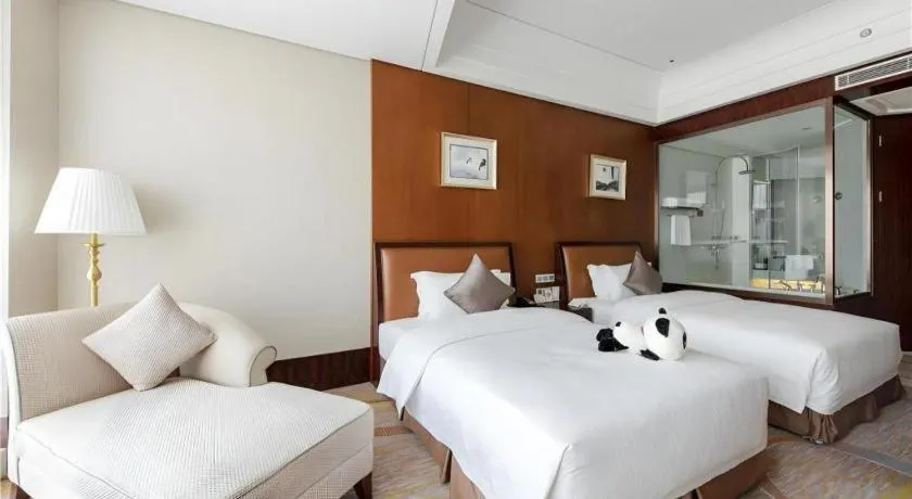 Bed in Balan International Hotel