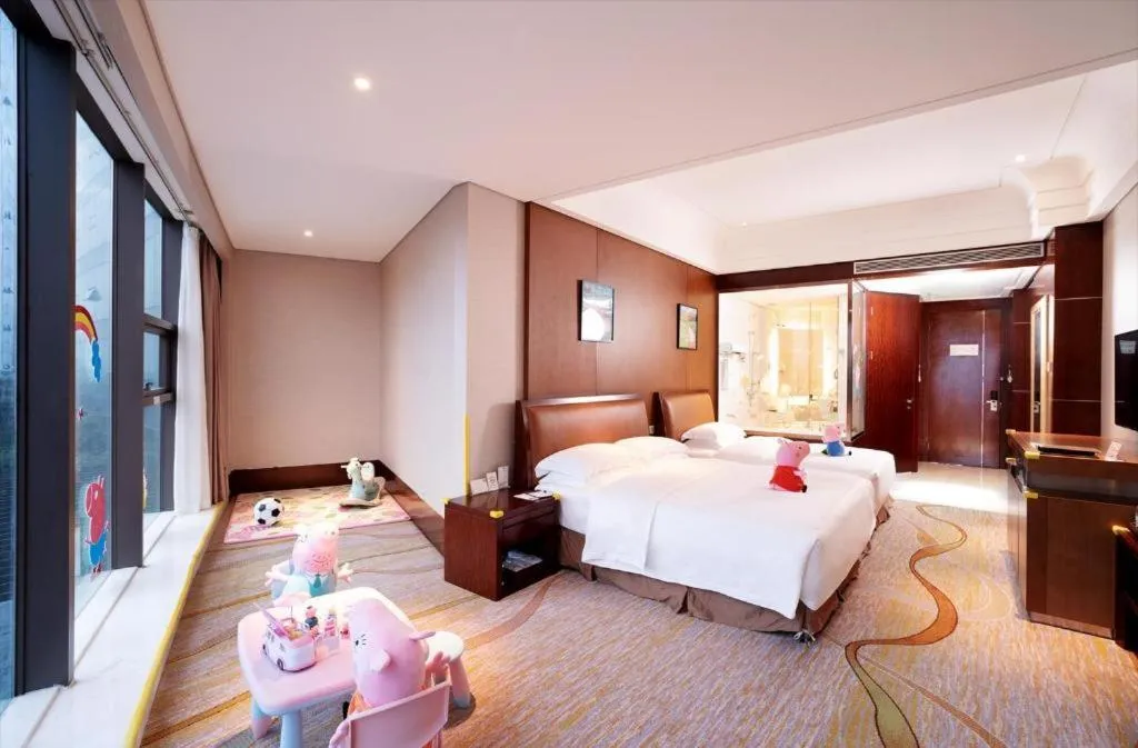 Bed in Balan International Hotel