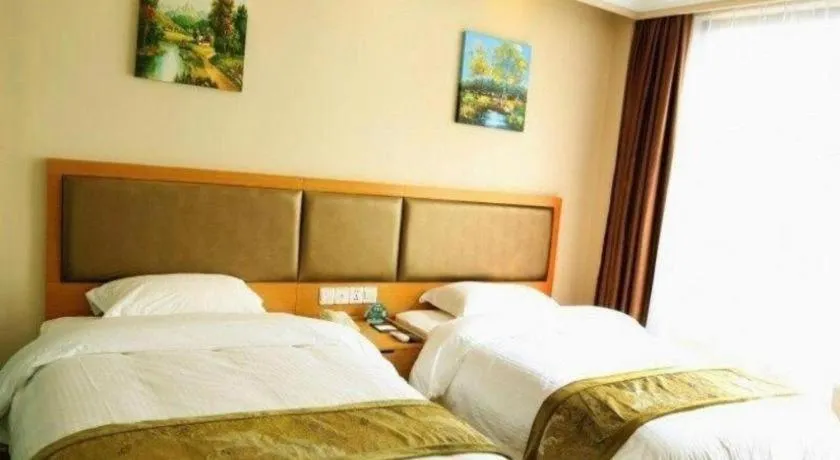 Bed in GreenTree Alliance Hotel Yancheng Engineering College Dayangwan Scenic Area