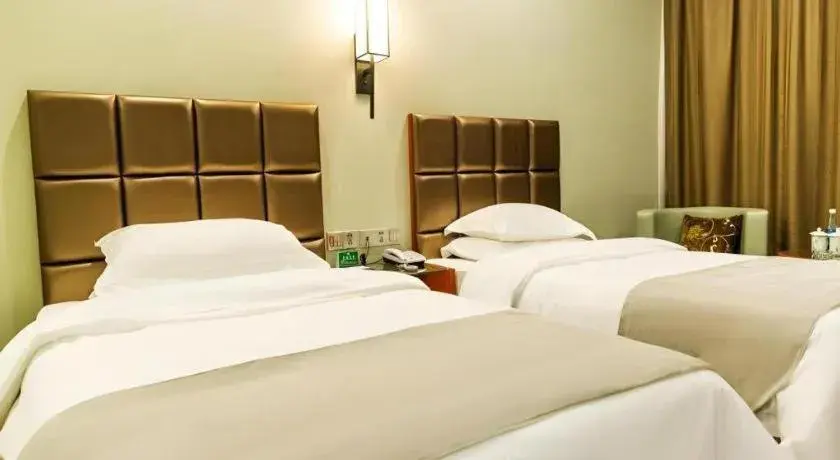 Bed in GreenTree Alliance Hotel Yancheng Engineering College Dayangwan Scenic Area Bed in GreenTree Alliance Hotel Yancheng Engineering College Dayangwan Scenic Area