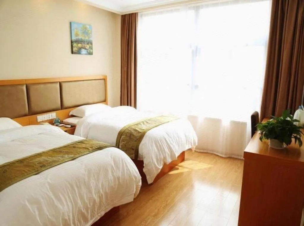 Bed in GreenTree Alliance Hotel Yancheng Engineering College Dayangwan Scenic Area