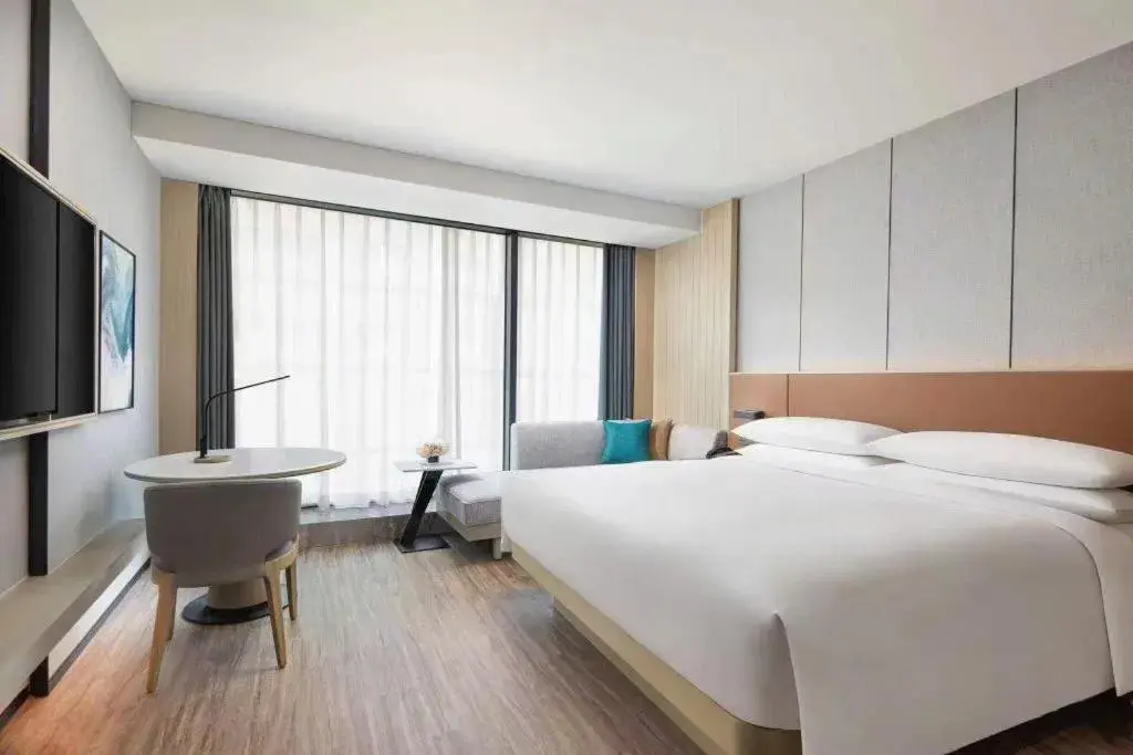 Bed in GreenTree Alliance Hotel Yancheng Engineering College Dayangwan Scenic Area Bed in GreenTree Alliance Hotel Yancheng Engineering College Dayangwan Scenic Area