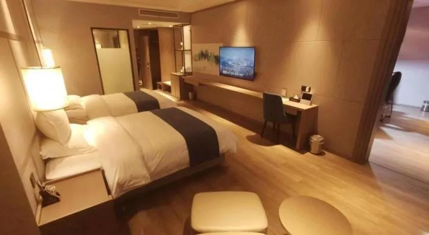 Bed in GreenTree Eastern Hotel Changge Yiwu City