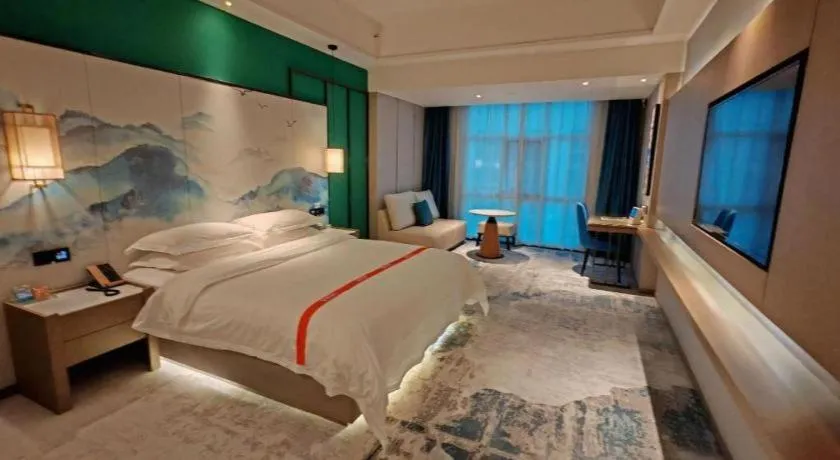 Bed in GreenTree Eastern Hotel Changge Yiwu City