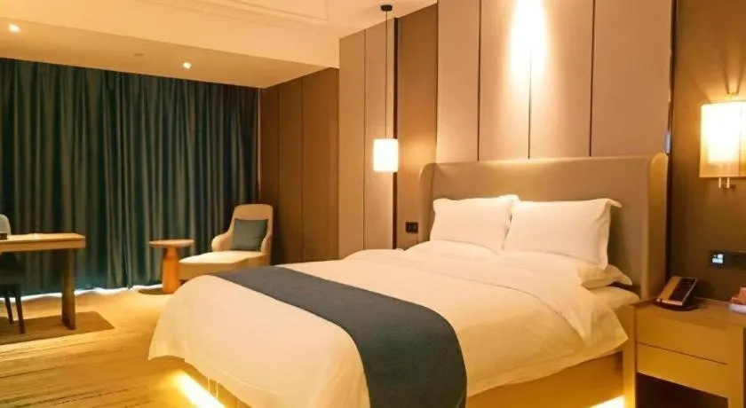 Bed in GreenTree Eastern Hotel Changge Yiwu City