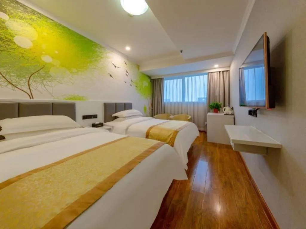 Bed in Shell Hotel Huaibei Jinying Plaza Long Distance Bus Station