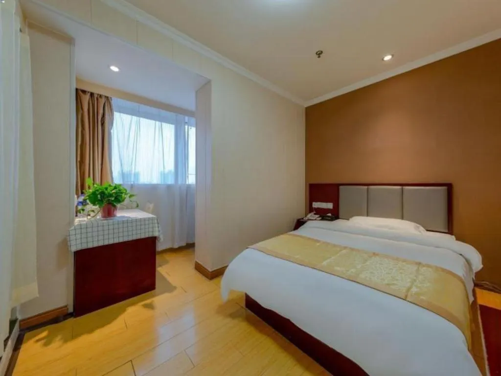 Bed in Shell Hotel Huaibei Jinying Plaza Long Distance Bus Station
