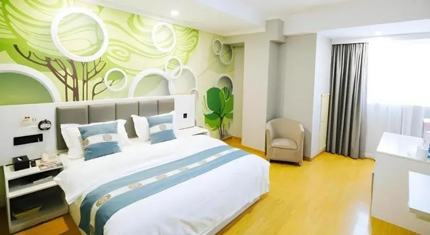 Bed in Shell Hotel Huaibei Jinying Plaza Long Distance Bus Station Bed in Shell Hotel Huaibei Jinying Plaza Long Distance Bus Station