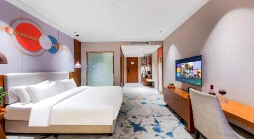 Bed in Xiangsu Boang Hotel