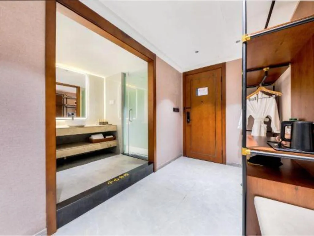 Bed in Xiangsu Boang Hotel