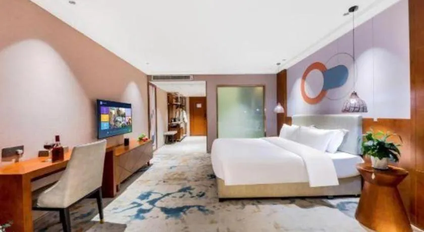 Bed in Xiangsu Boang Hotel