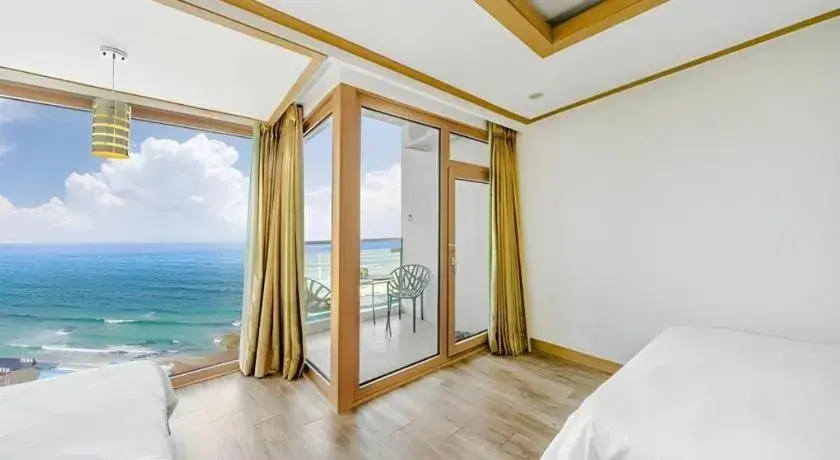 Bed in Gangneung Four Season Hotel and Pension Bed in Gangneung Four Season Hotel and Pension