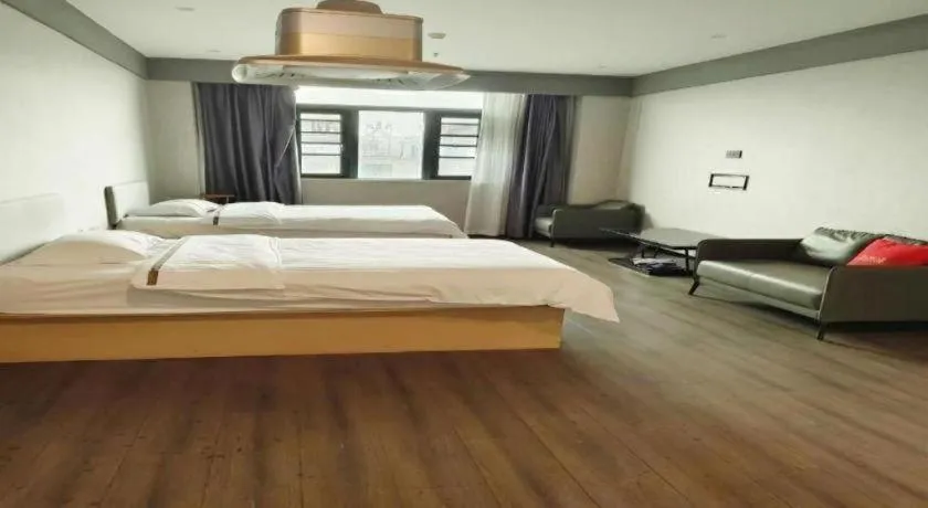 Bed in Thank Inn Jiangxi Nanchang Anyi County Fenghuangshan Industrial Park
