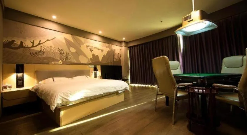 Bed in Thank Inn Jiangxi Nanchang Anyi County Fenghuangshan Industrial Park