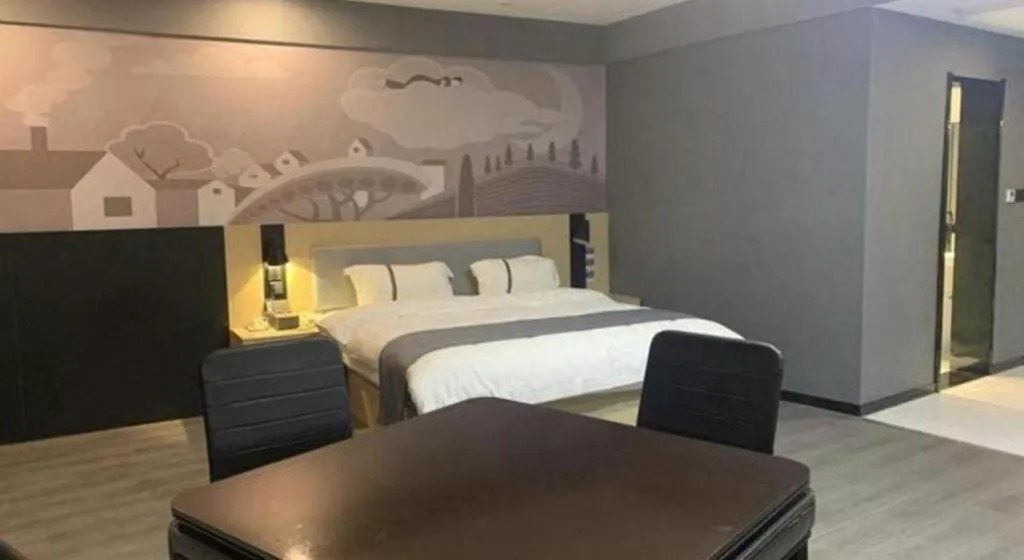 Bed in Thank Inn Jiangxi Nanchang Anyi County Fenghuangshan Industrial Park