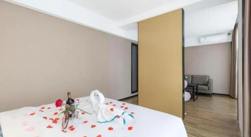 Bed in City Comfort Inn Yunfu Xinxing Juncheng Plaza