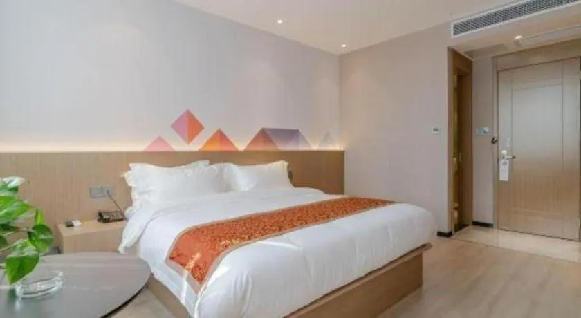 Bed in Borrman Hotel Hefei Yaohai Wanda Linquan East Road