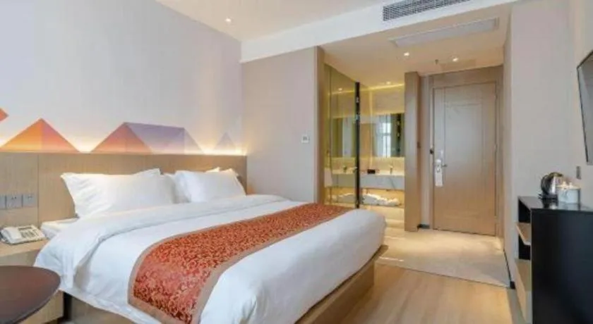 Bed in Borrman Hotel Hefei Yaohai Wanda Linquan East Road