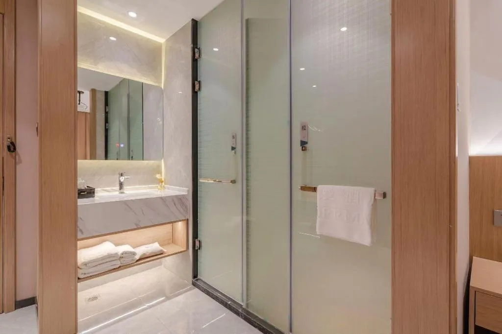 Bed in Borrman Hotel Hefei Yaohai Wanda Linquan East Road