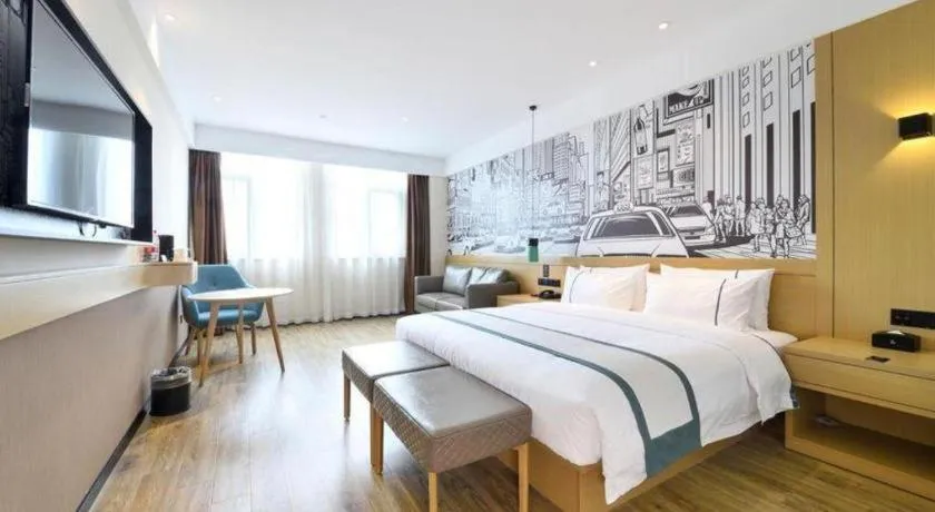 Bed in City Comfort Inn Hantianhe Airport Hengdian Street