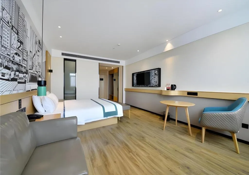 Bed in City Comfort Inn Hantianhe Airport Hengdian Street